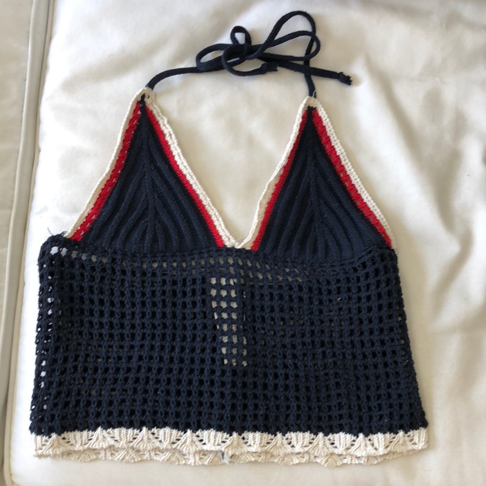 Crotchet Halter Top